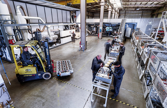 fábrica de Reciclagem para baterias de veículos elétricos na Alemanha