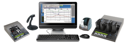 Battery analyzers with PC software