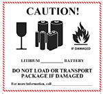 Li-ion warning label